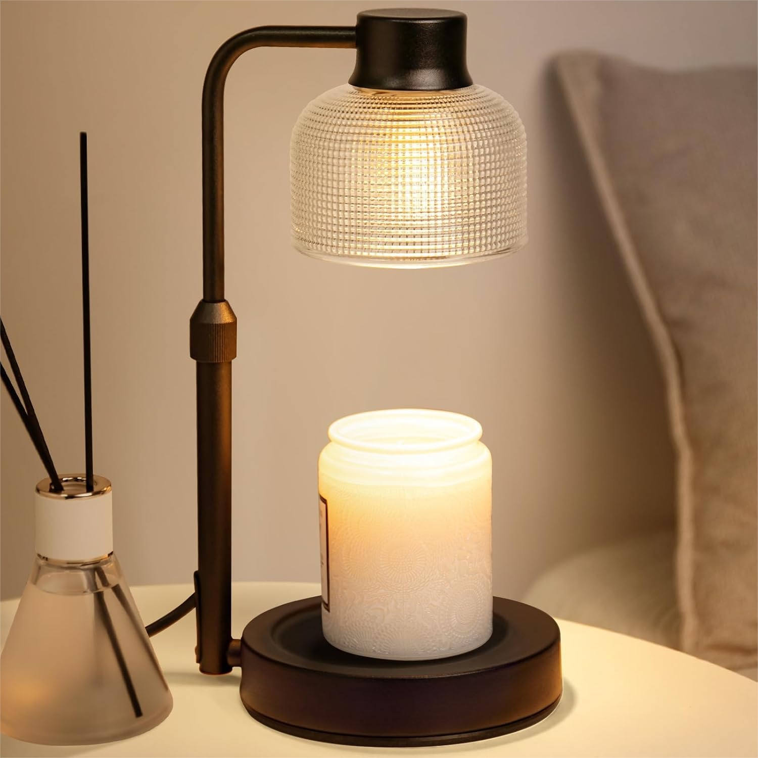 Wax Warmer - Kerzenwärmer-Lampe mit Timer - Elektrischer Wachsschmelzer