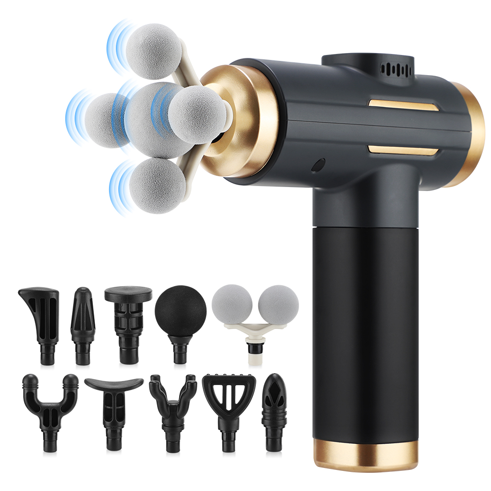 Massage Gun - 11-in-1 Elektrische Massagepistole 99 Stufen Leistungsstarke