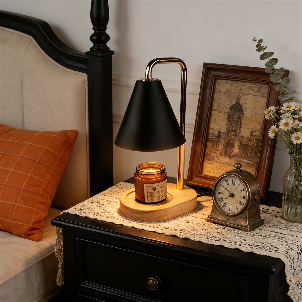 Schwarze Kerzenwärmerlampe mit – Wax Warmer Bewertung und Preis